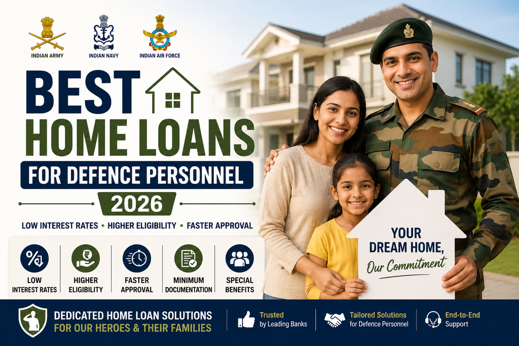 Best Home Loans for Defence Personnel