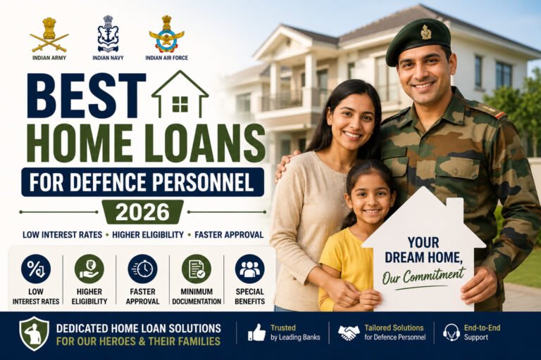 Best Home Loans for Defence Personnel