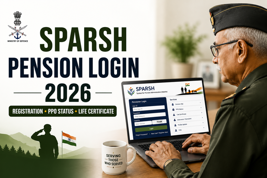 SPARSH Pension Login 2026