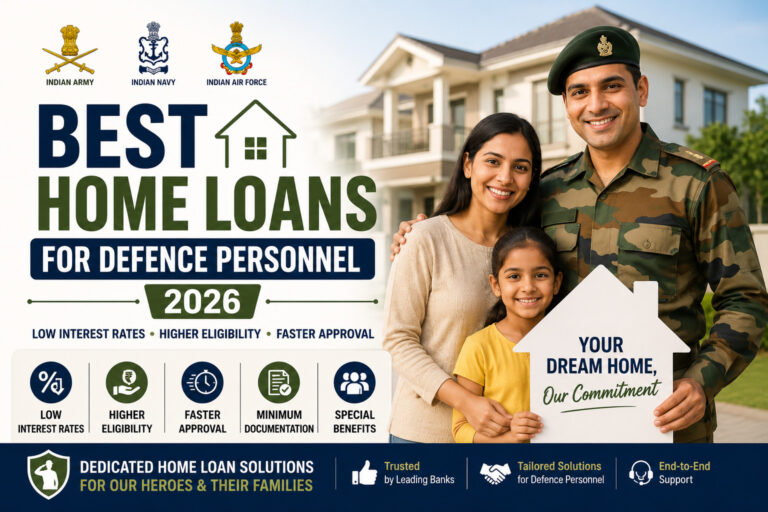 Best Home Loans for Defence Personnel