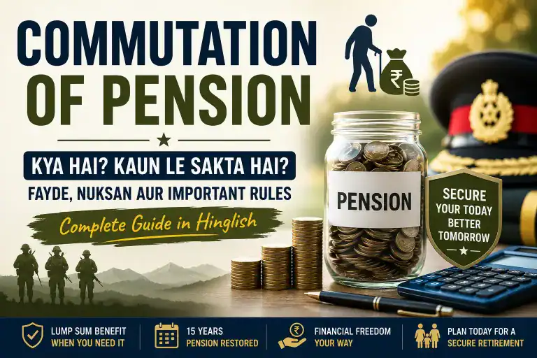 Commutation of Pension Kya Hai?