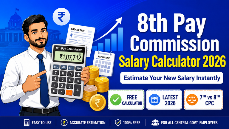 8th Pay Commission Salary Calculator 2026