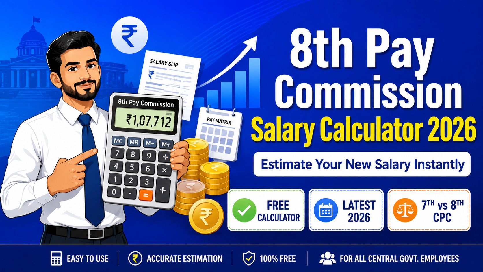 8th Pay Commission Salary Calculator 2026