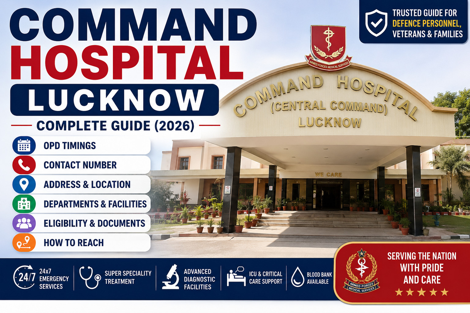 Command Hospital Lucknow