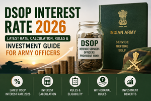 DSOP Interest Rate 2026 Current Rate, Calculation, Rules & Investment Guide for Army Officers