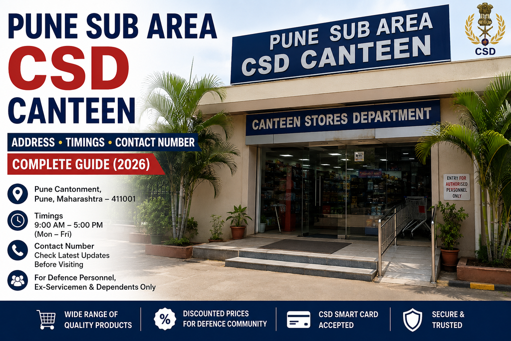 Pune Sub Area CSD Canteen